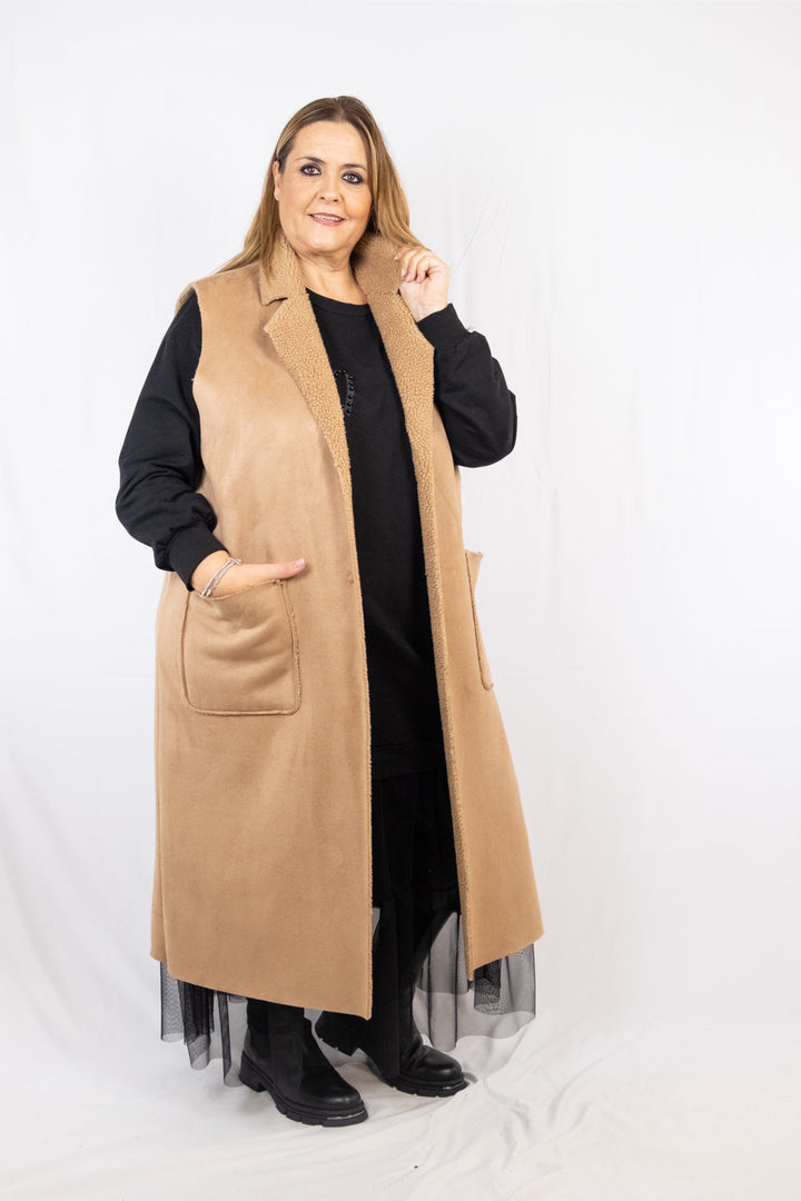 SusyStar - Cappotto Ecomontone Gilet - Art. ST82122MOM