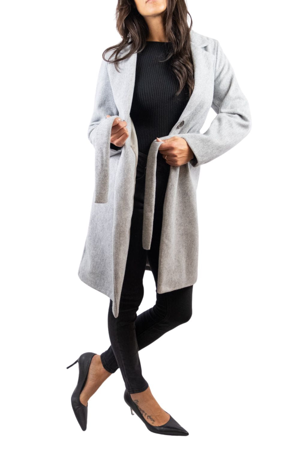 MYASTREET - CAPPOTTO CON CINTA - Art. MA2155